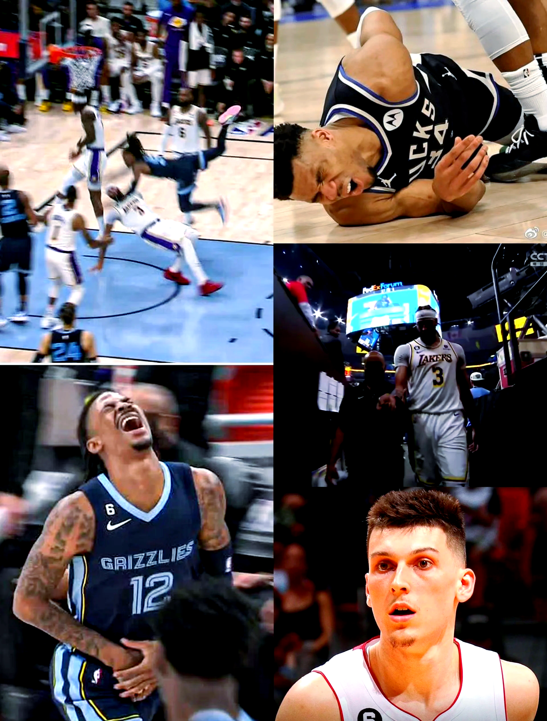 NBA球员在比赛中受伤，缺席季后赛的简单介绍